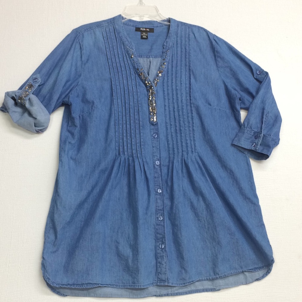 Style & Co. tunic top /mini dress or light jacket